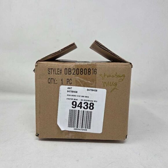 New Anthropologie Foster Icon strawberry stonewear mug - Picture 8 of 8